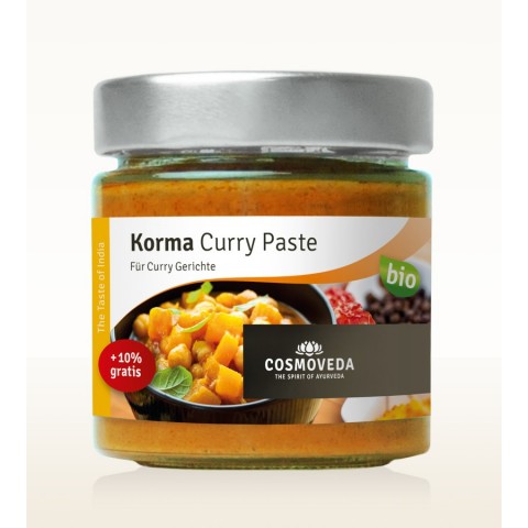 Ekologiška Korma Curry pasta, Cosmoveda, 175 g