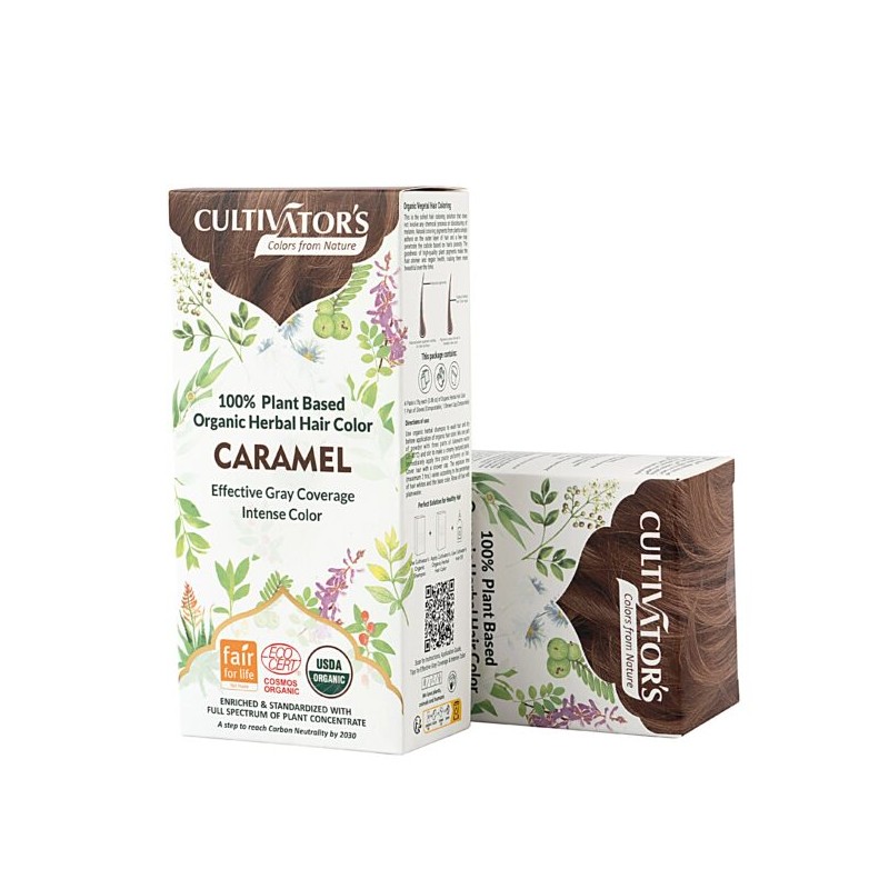 Augu karameļu matu krāsa Caramel, Cultivators, 100g