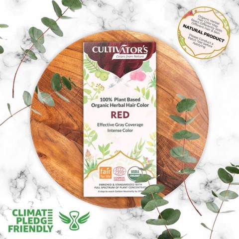 Dārzeņu sarkanā matu krāsa Red, Cultivator's, 100g