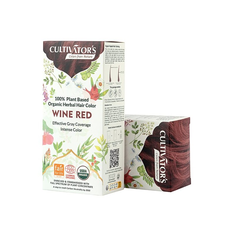 Augu matu krāsa Wine Red, Cultivator's, 100g