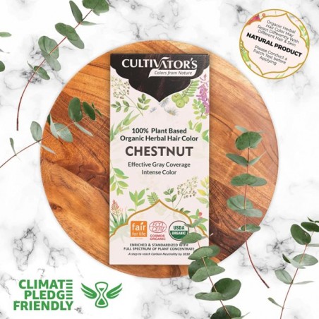 Herbal hair dye Chestnut, Cultivator's, 100g