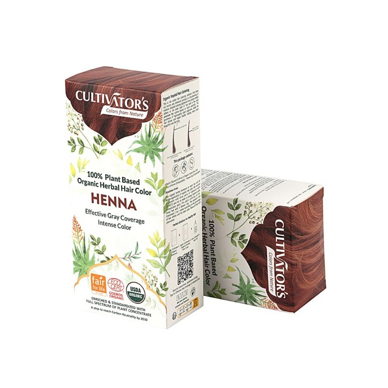 Augu matu krāsa Henna, Cultivator's, 100g