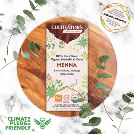 Herbal hair dye Henna, Cultivator's, 100g