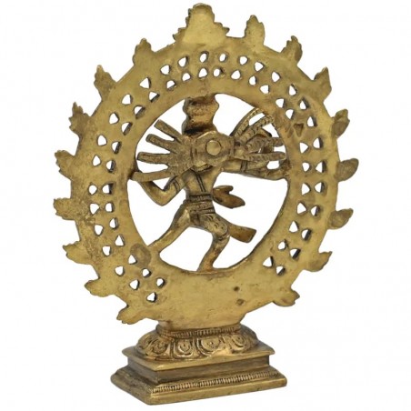 Misiņa statuete Šiva Nataraja, 15 cm