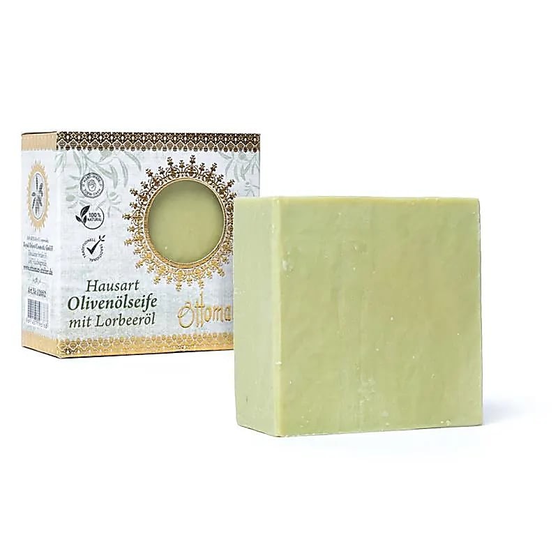 Olive oil soap with laurel oil 20%, Ottoman, 190g