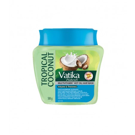 Dziļi kopjoša matu maska Tropical Coconut, Dabur Vatika, 500g