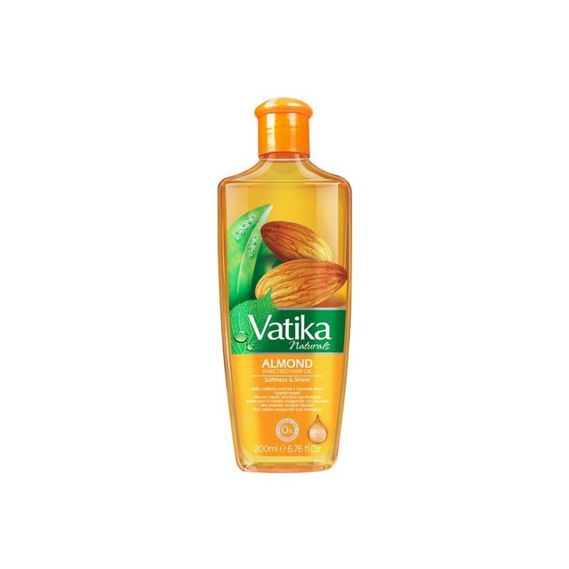 Mandeļu eļļa matiem, Dabur Vatika, 200 ml