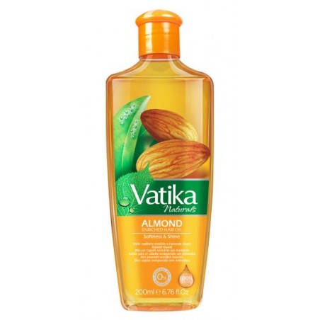 Mandeļu eļļa matiem, Dabur Vatika, 200 ml