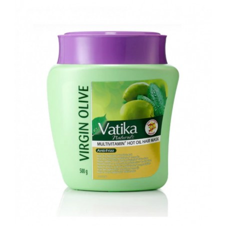 Укрепляющая маска для волос Virgin Olive, Dabur Vatika, 500 г