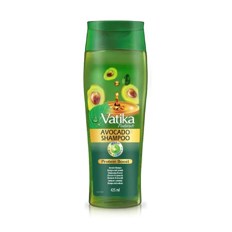 Šampūns ar avokado eļļu, Vatika Dabur, 425 ml