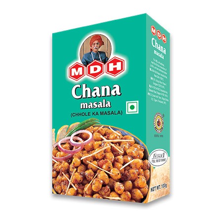 Garšvielu maisījums pākšaugu ēdieniem Chana Masala, MDH, 100 g