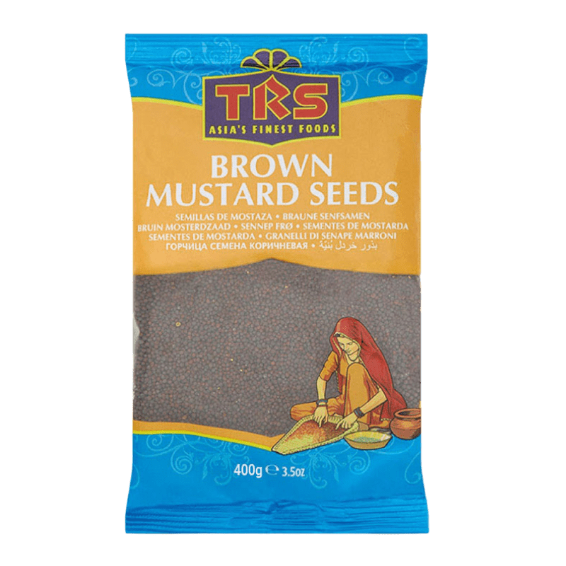 Brown Indian mustard, whole, TRS, 400g