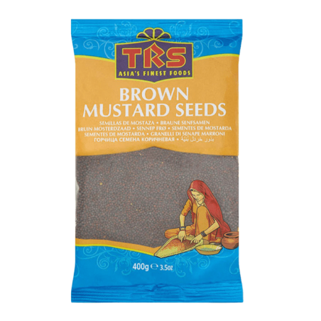 Brown Indian mustard, whole, TRS, 400g