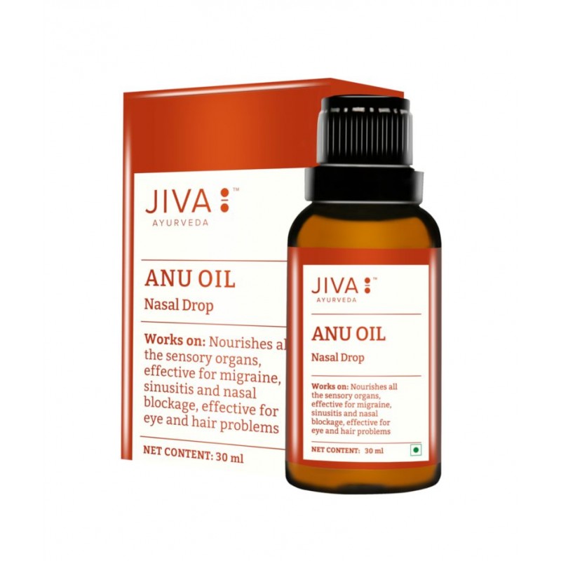 Масло для носа Anu Oil, Jiva Ayurveda, 30мл