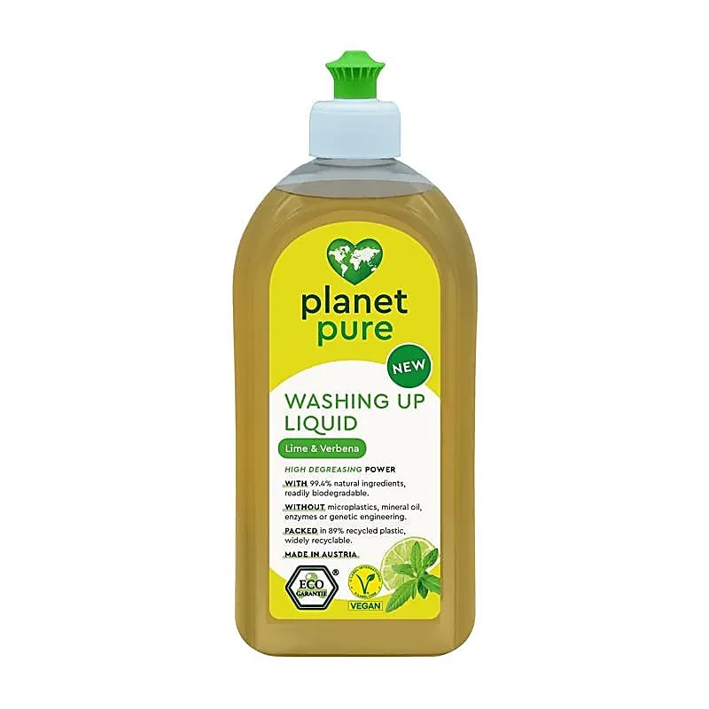 Dishwashing liquid Lime & Verbena, Planet Pure, 500ml