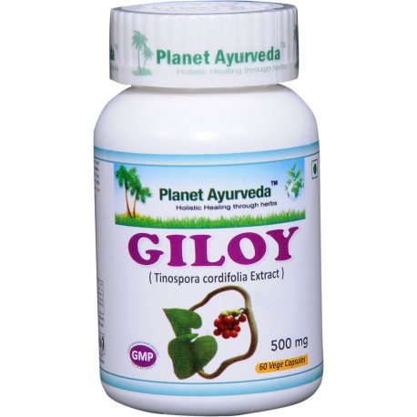 Пищевая добавка Giloy Guduchi, Planet Ayurveda, 60 капсул