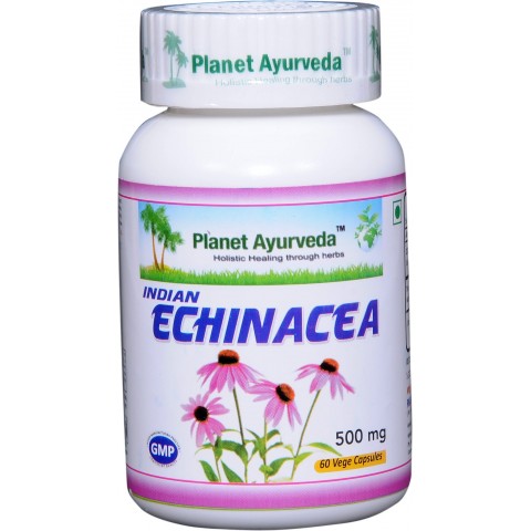 Uztura bagātinātājs Indian Echinacea, Planet Ayurveda, 60 kapsulas