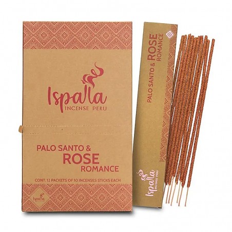 Палочки для благовоний Palo Santo Розовая романтика, Ispalla, 10 шт.
