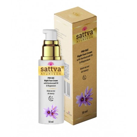 Pro Age nakts sejas krēms nobriedušai ādai, Sattva Ayurveda, 50ml