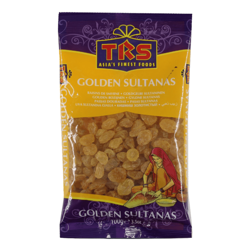 Rozīnes Golden Sultānas, TRS, 100g