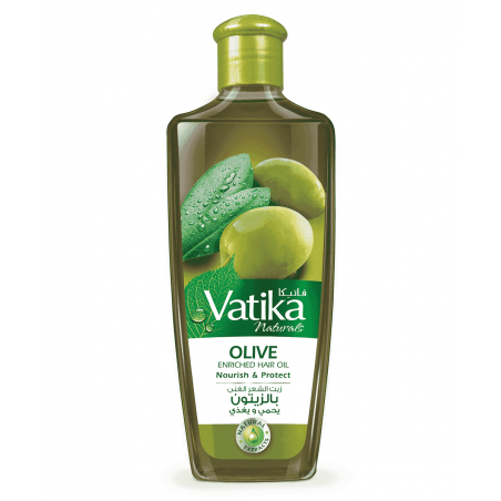 Чистое оливковое масло для волос, Dabur Vatika, 200 мл