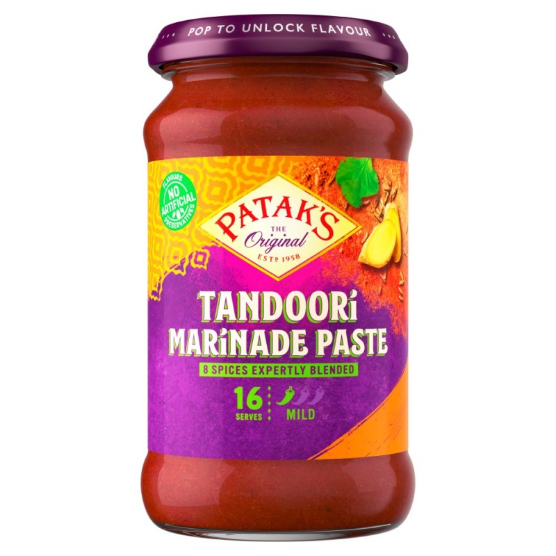 Tandoori Marinade Paste, Patak's, 312g