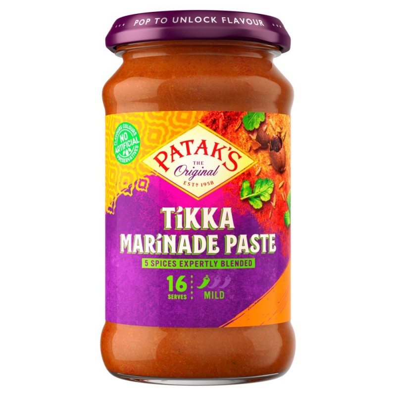 Spice paste Tikka Marinade, Patak's, 300g