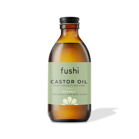 Касторовое масло, холодное прессование, органическое, Fushi, 250 мл