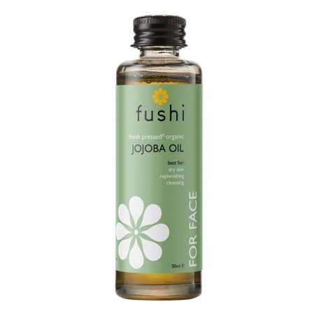 Jojobas eļļa Golden, auksti spiesta, organiska, Fushi, 50ml