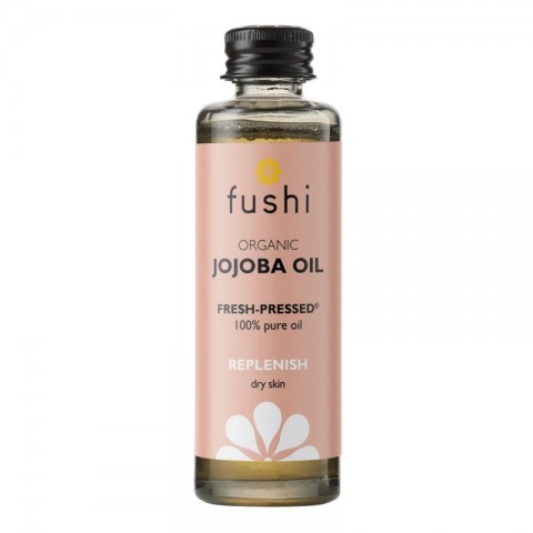 Jojobas eļļa Golden, auksti spiesta, organiska, Fushi, 50ml