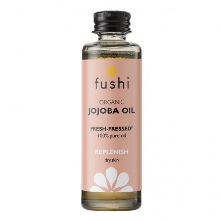 Jojobas eļļa Golden, auksti spiesta, organiska, Fushi, 50ml