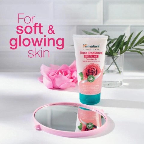 Мицеллярное средство для умывания лица Radiant Rose, Himalaya, 150 мл