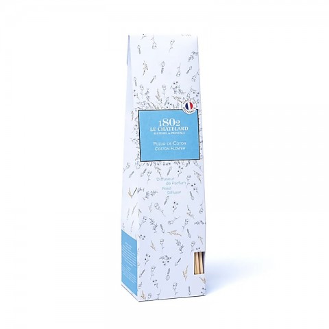 Reed room diffuser Cotton Flowers, Le Chatelard, 100ml