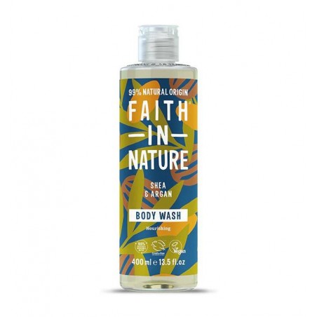 Šampūns ar šī sviestu un argana eļļu, Faith In Nature, 400ml
