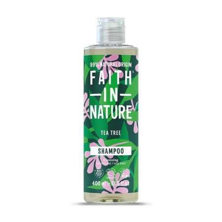 Šampūns ar tējas koku, Faith In Nature, 400ml