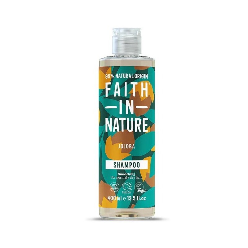 Šampūns ar jojobas eļļu, Faith In Nature, 400ml
