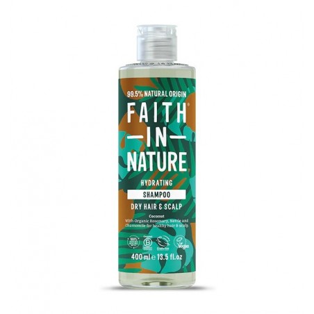 Šampūns ar kokosriekstu, Faith In Nature, 400ml