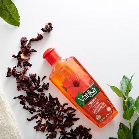 Hibiskusu eļļa matiem, Dabur Vatika, 200 ml