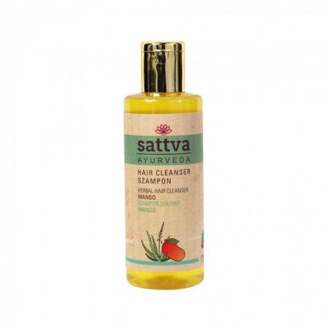 Mitrinošs matu šampūns ar mango Mango, Sattva Ayurveda, 210 ml
