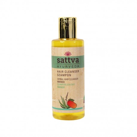 Mitrinošs matu šampūns ar mango Mango, Sattva Ayurveda, 210 ml