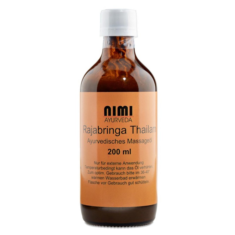 Eļļa matiem Rajabringa Thailam, Nimi Ayurveda, 200ml