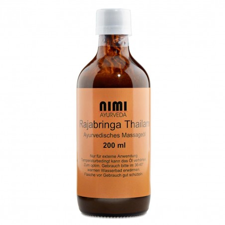 Eļļa matiem Rajabringa Thailam, Nimi Ayurveda, 200ml