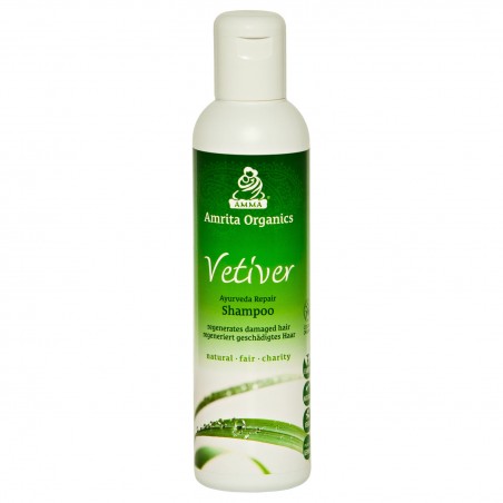 Atjaunojošs šampūns Vetiver, Amrita Organics, 200ml