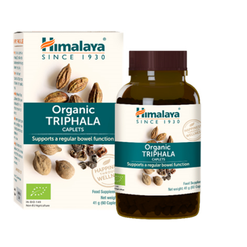 Uztura bagātinātājs Triphala Organic, Himalaya, 60 tabletes