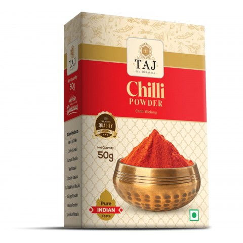 Malti čili pipari Chilli Powder, TAJ, 50g