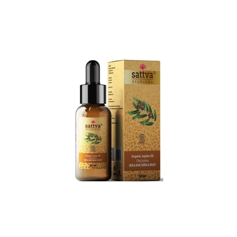 Jojoba Oil, Sattva Ayurveda, 50ml