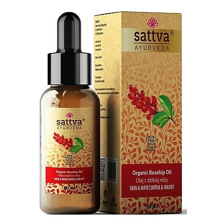 Mežrozīšu eļļa, Sattva Ayurveda, 50ml