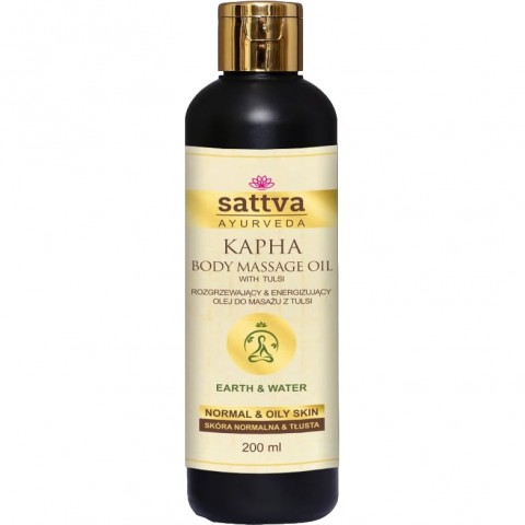 Массажное масло Капха для жирной кожи, Sattva Ayurveda, 200 мл