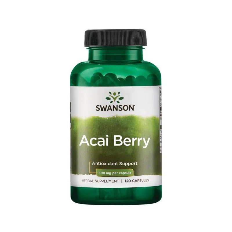 Acai Berry Extract, Swanson, 500mg, 120 capsules