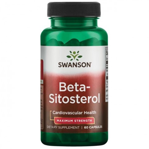 Beta sitosterīns, Swanson, 160 mg, 60 kapsulas